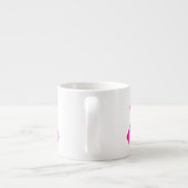 Foi à ruban rose Espresso Mug (Dos)