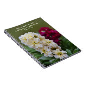 Foi Amour Foi Bible Verse Prière Carnet (Côté Droit)