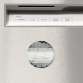 Foi Azalée Blanche, Espoir, Aimer Magnet (In Situ (Lave-vaisselle))