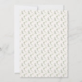 Foi Baptême Invitation (Dos)