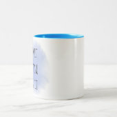 Foi Bleue Il Mug café à deux tons (Centre)