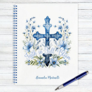 Foi Carnet personnalisée en pleine floraison Pâque