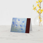 Foi… Carte de note d'écriture sainte (Fleur jaune)