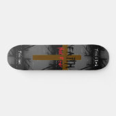 Foi chrétienne Jésus Skateboard (Horz)