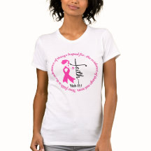 Foi Conscience du cancer du sein Femmes T-shirt