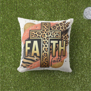 Foi Empreinte de léopard Coussin extérieur
