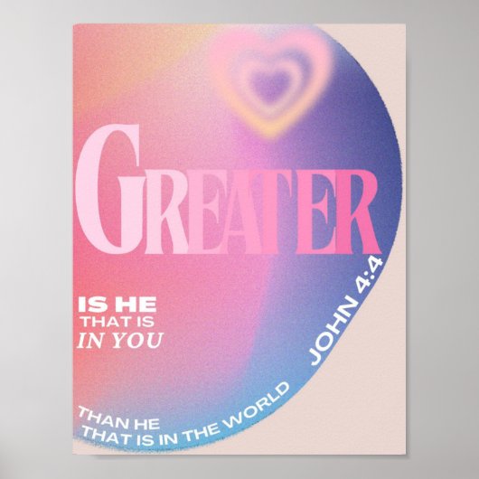 Foi / Encouragement / Design d'intérieur / Poster (Devant)