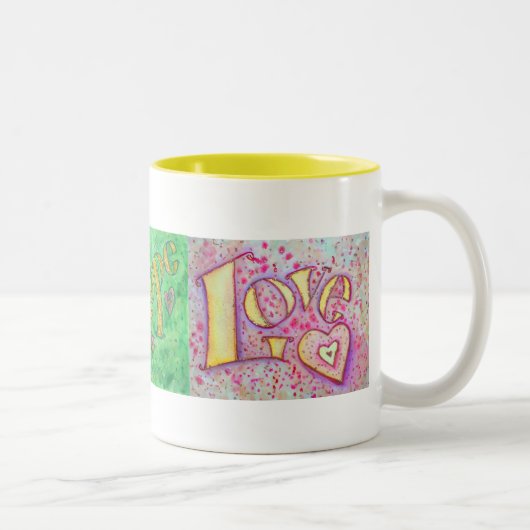 Foi, Espoir, Amour Mug (Droit)