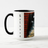 Foi, Espoir et Amour café Mug (Gauche)
