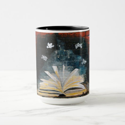 Foi, Espoir et Amour café Mug (Centre)