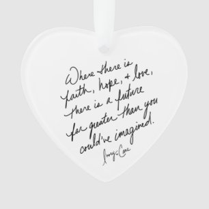Foi, Espoir et Amour de l'Âme Manuscrits