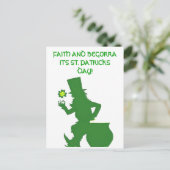 FOI ET BEGORRA, ST.PATRICKS JOUR carte postale (Debout devant)