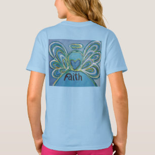 Foi Inspiration Angel T-Shirt (Art sur le côté arr