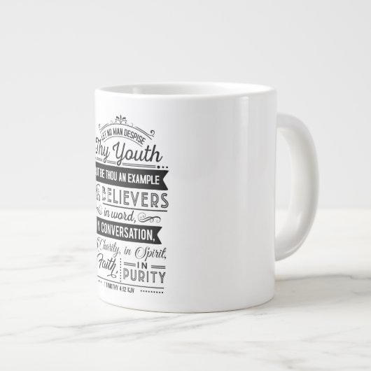 Foi - Jumbo Mug (Devant droit)