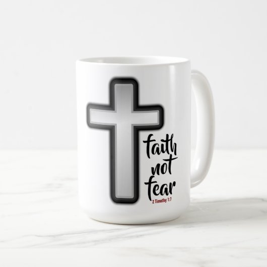 Foi : Mug classique (Devant droit)