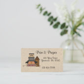 Foi primitive Famille Amis Carte de visite (Debout devant)