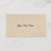 Foi primitive Famille Amis Carte de visite (Dos)