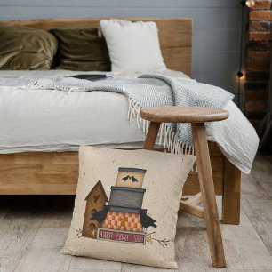 Foi primitive Famille Amis Coussin