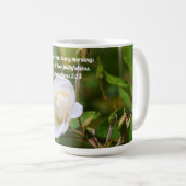 Foi Rose Compassion Bible Verse Art Mug Cup (Devant droit)