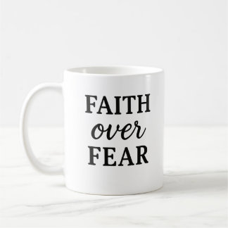 Foi sur la peur - Christian Encouragement Mug