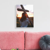 Foi - Toile Premium enroulée (Brillant) (Insitu(Salon))