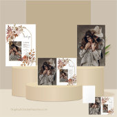 Foil Boho Cowboy & Bride Carte de remerciements Ma