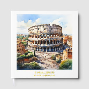 Foil Colosseum aquarelle rome italique mariage