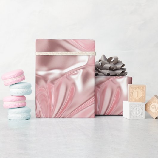 Foil Crinkle Pattern Cadeaupapier (Baby Shower)