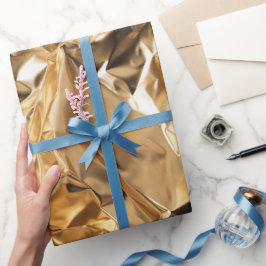 Foil Crinkle Pattern Cadeaupapier