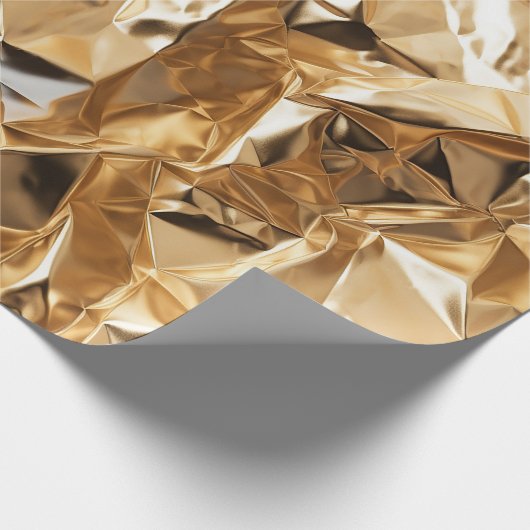 Foil Crinkle Pattern Cadeaupapier (Hoek)