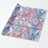 Foil Crinkle Pattern Cadeaupapier (Uitgerold)