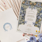 Foil Enregistrer la carte de date Victorian Elegan