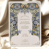 Foil Enregistrer la carte de date Victorian Elegan