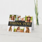 FOIL FOIL Plié Carte de remerciements photo (Recto)