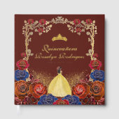 Foil Gold and Red Luxury Quinceanera (Recto)