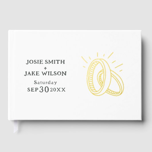 Foil Guestbook (Recto)