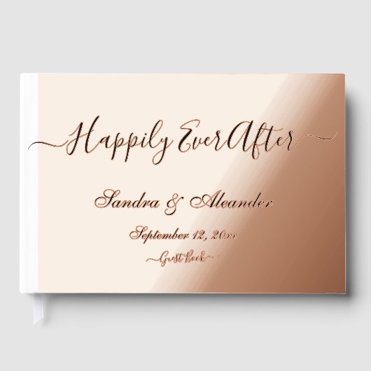 Foil Guestbook (Recto)