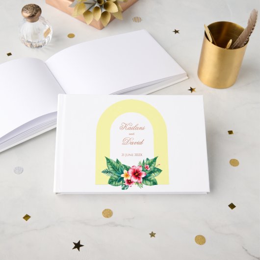 Foil Guestbook (Recto ouvert)