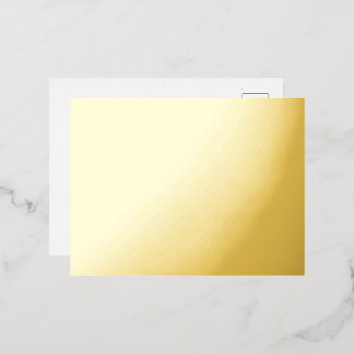 Foil Holiday Post Card Folie Feestdagen Briefkaart