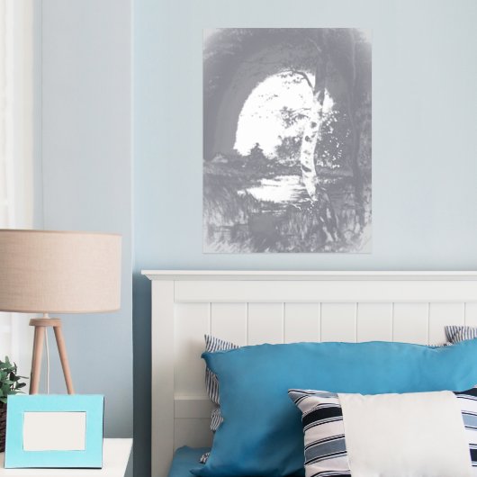 FOIL IMPRIMER POSTER ART ET STYLES DE CONCEPTION (In situ (chambre))