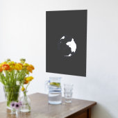 FOIL IMPRIMER POSTER ART ET STYLES DE CONCEPTION (Couchage (Cuisine))