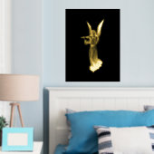 FOIL IMPRIMER POSTER ART ET STYLES DE CONCEPTION (In situ (chambre))