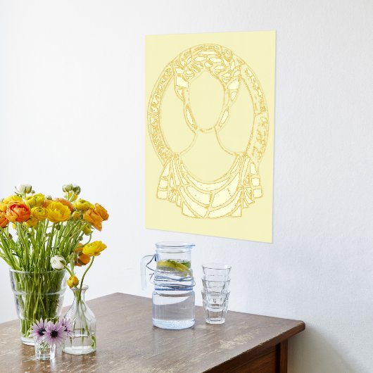 FOIL IMPRIMER POSTER ART ET STYLES DE CONCEPTION (Couchage (Cuisine))