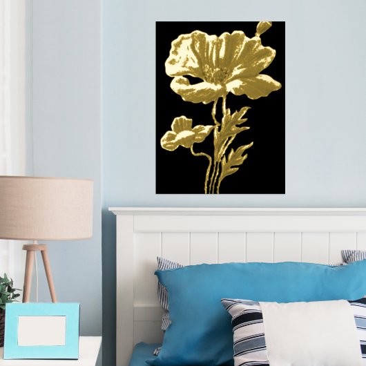 FOIL IMPRIMER POSTER ART ET STYLES DE CONCEPTION (In situ (chambre))