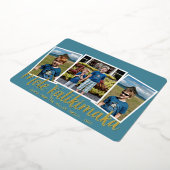 Foil Mele Kalikimaka Joyeuse carte de Noël (Rotation)