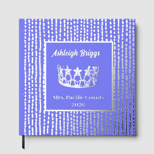 Foil Pageant Crown Photo Scrapbook avec texte avan