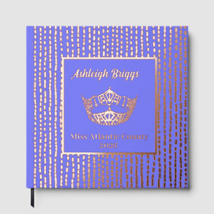 Foil Pageant Crown Photo Scrapbook avec texte avan