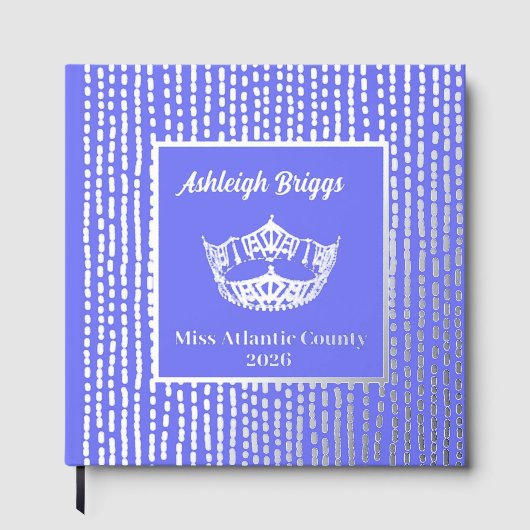 Foil Pageant Crown Photo Scrapbook avec texte avan (Recto)