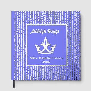 Foil Pageant Crown Photo Scrapbook avec texte avan