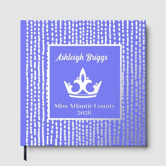 Foil Pageant Crown Photo Scrapbook avec texte avan (Recto)